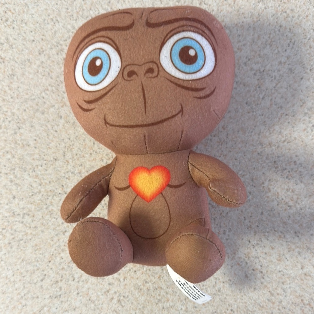 E.T. Extra Terrestrial Plush Doll Alien Movie ET Toy 7”